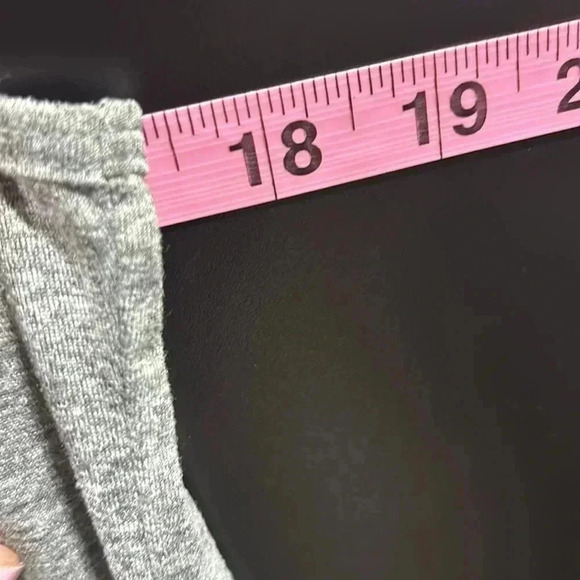 Nike Dri-Fit Namaste Fit racerback athletic tank top, heather gray - Picture 7 of 9